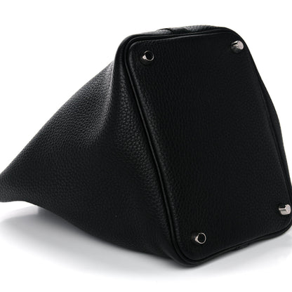 Hermes Taurillon Clemence Picotin Lock 18 PM Black 7 of 8