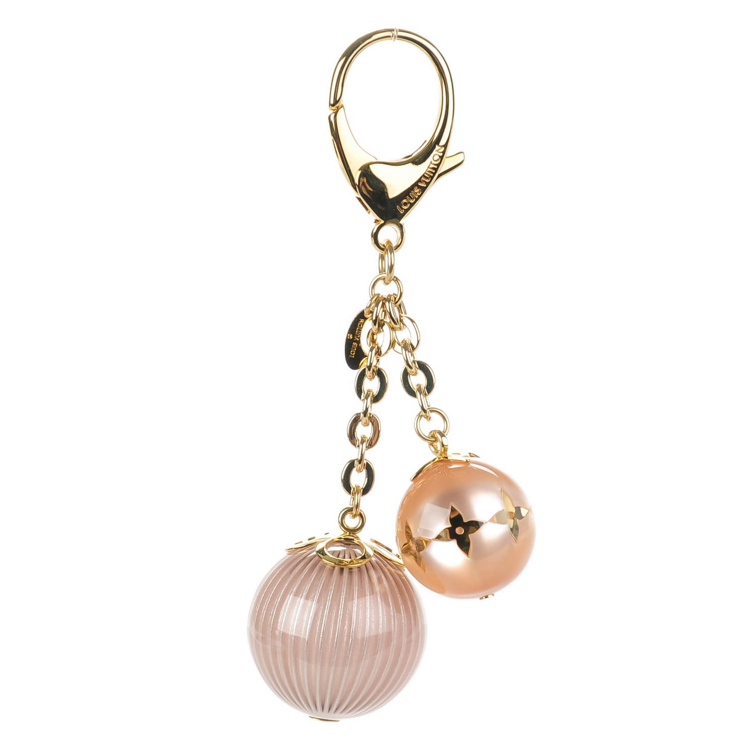 Louis Vuitton Monogram Ball Charm Key Chain Blush 1 of 6