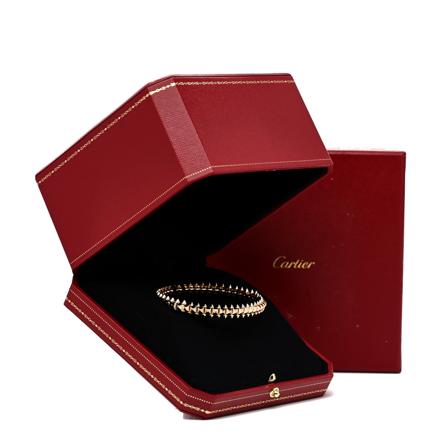 Cartier 18K Pink Gold Medium Clash De Cartier Bracelet 17 5 of 5