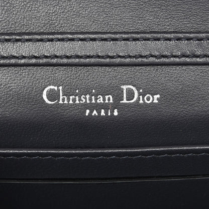 Christian Dior Metallic Patent Micro-Cannage Baby Diorama Flap Bag Silver 6 of 7