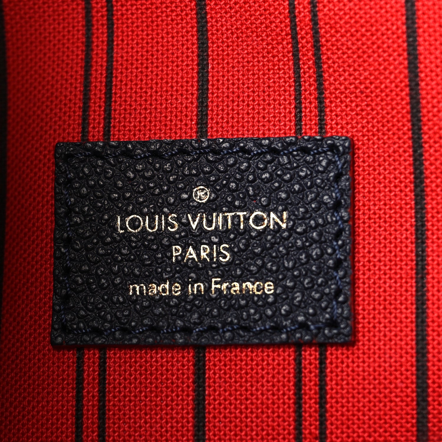 Louis Vuitton Empreinte Pochette Metis Marine Rouge 7 of 10