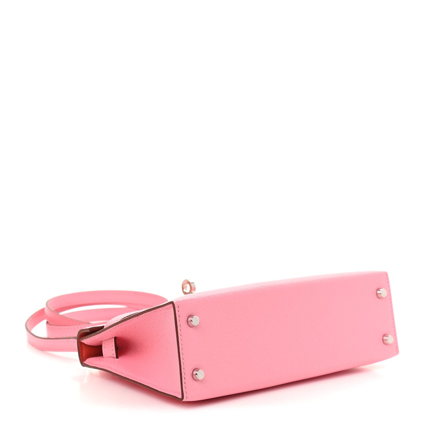 Chevre Mysore Verso Mini Kelly Sellier 20 Rose Confetti Sanguine
