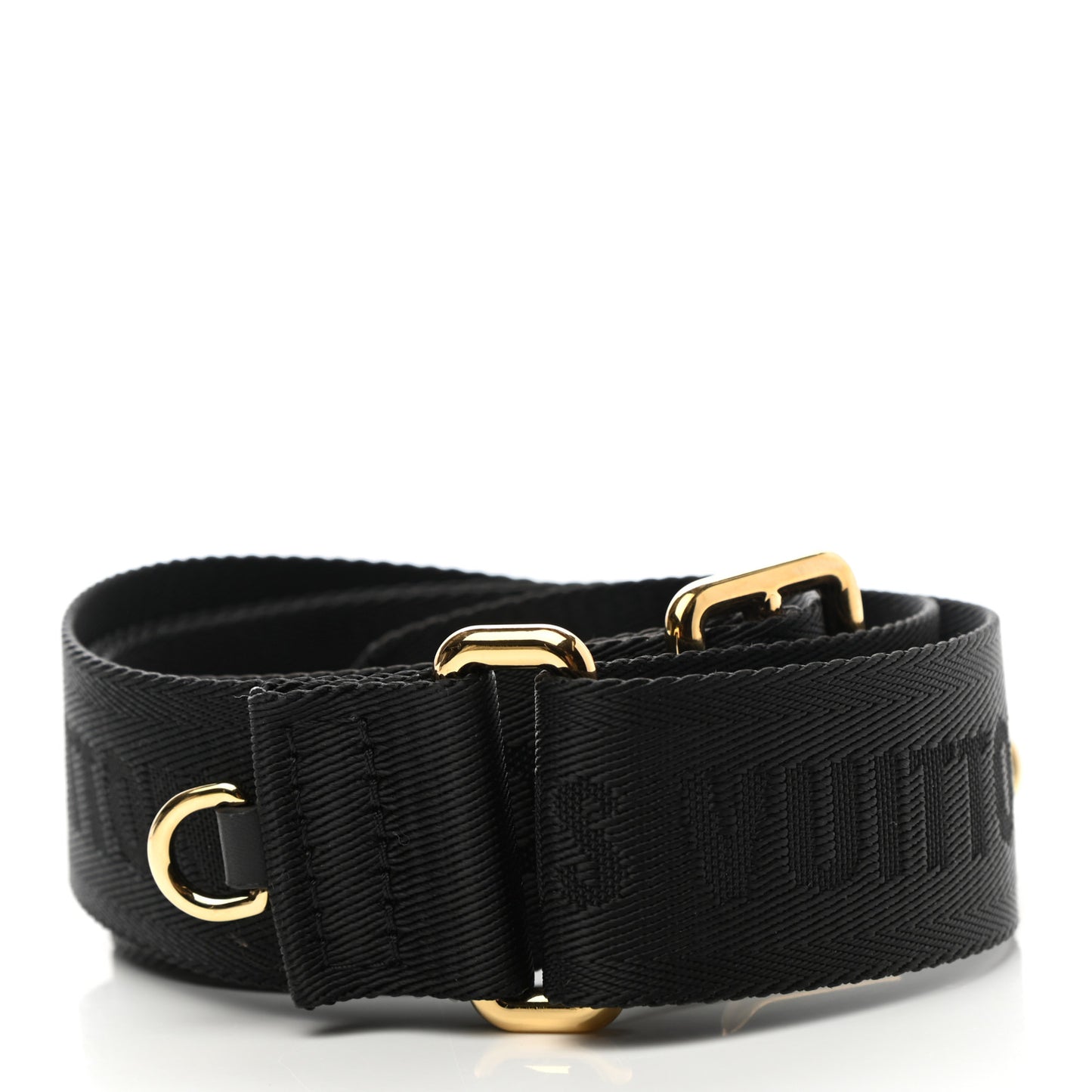 Nylon Petite Malle Souple Shoulder Strap Black