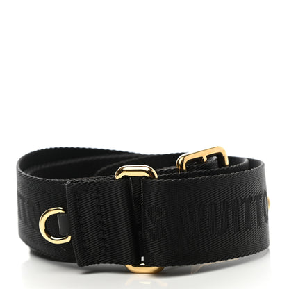 Louis Vuitton Nylon Petite Malle Souple Shoulder Strap Black 2 of 4