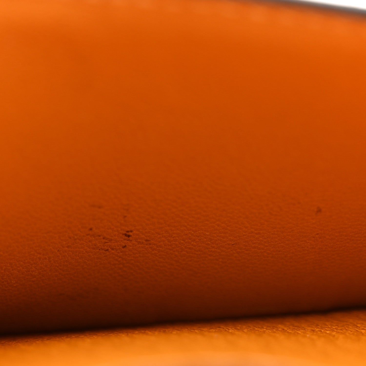 Hermes Chèvre Mysore Bearn Gusset Wallet Jaune Ambre 9 of 13