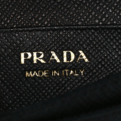 Prada Saffiano Oro Wallet Black 6 of 9