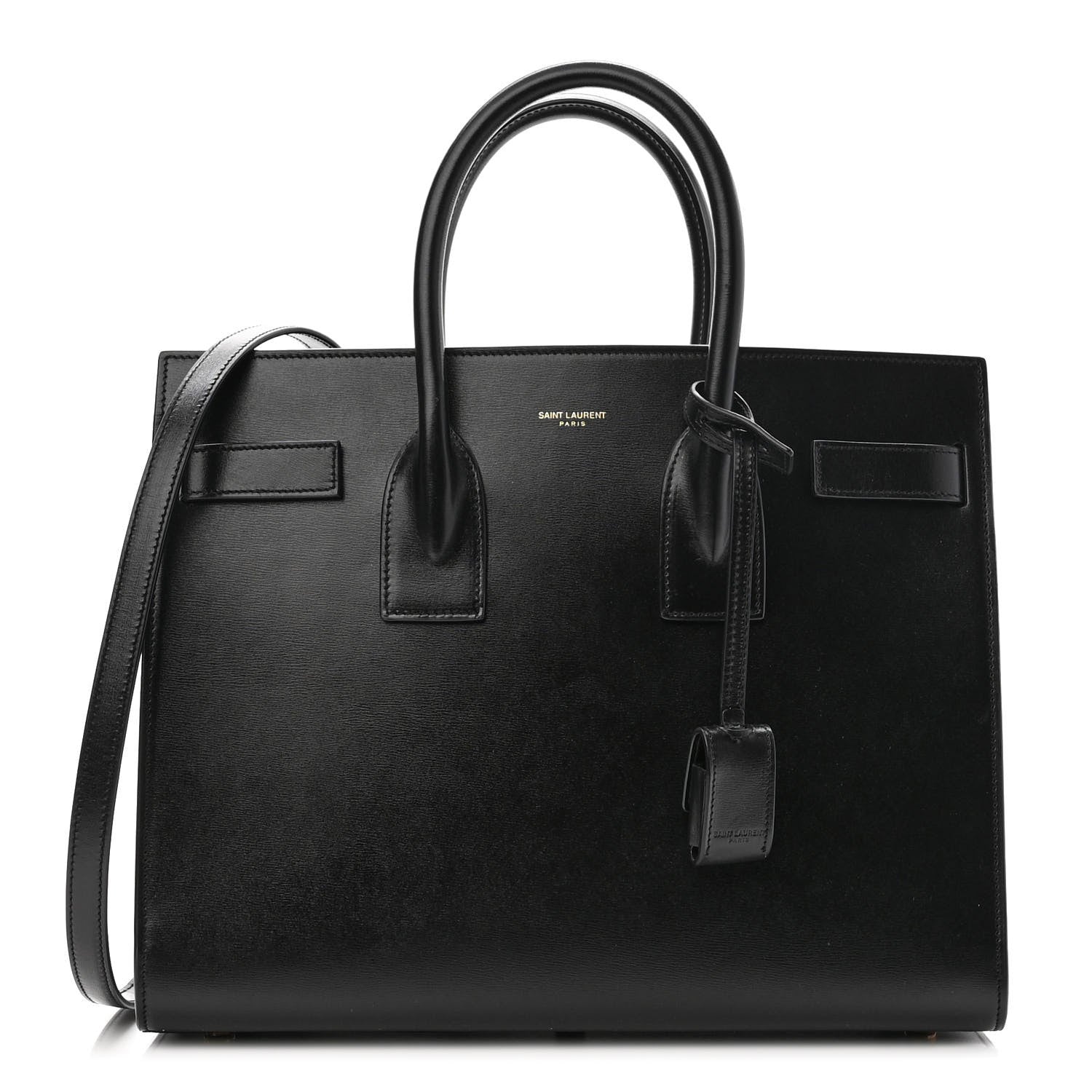 Saint Laurent Calfskin Small Sac De Jour Black 1 of 9
