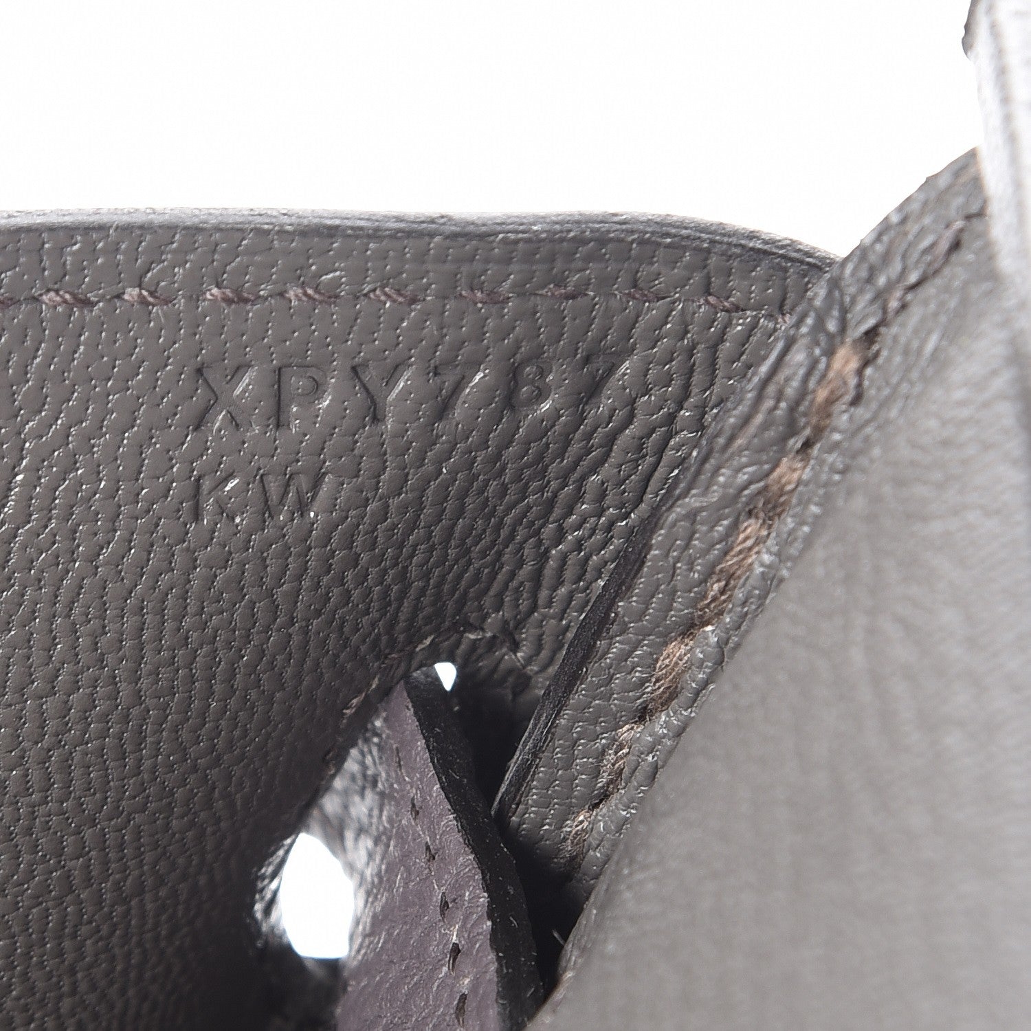 Hermes Togo Birkin 30 Etain 27 of 31