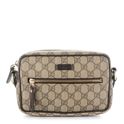 Gucci GG Plus Monogram Small Shoulder Bag Dark Brown 1 of 7