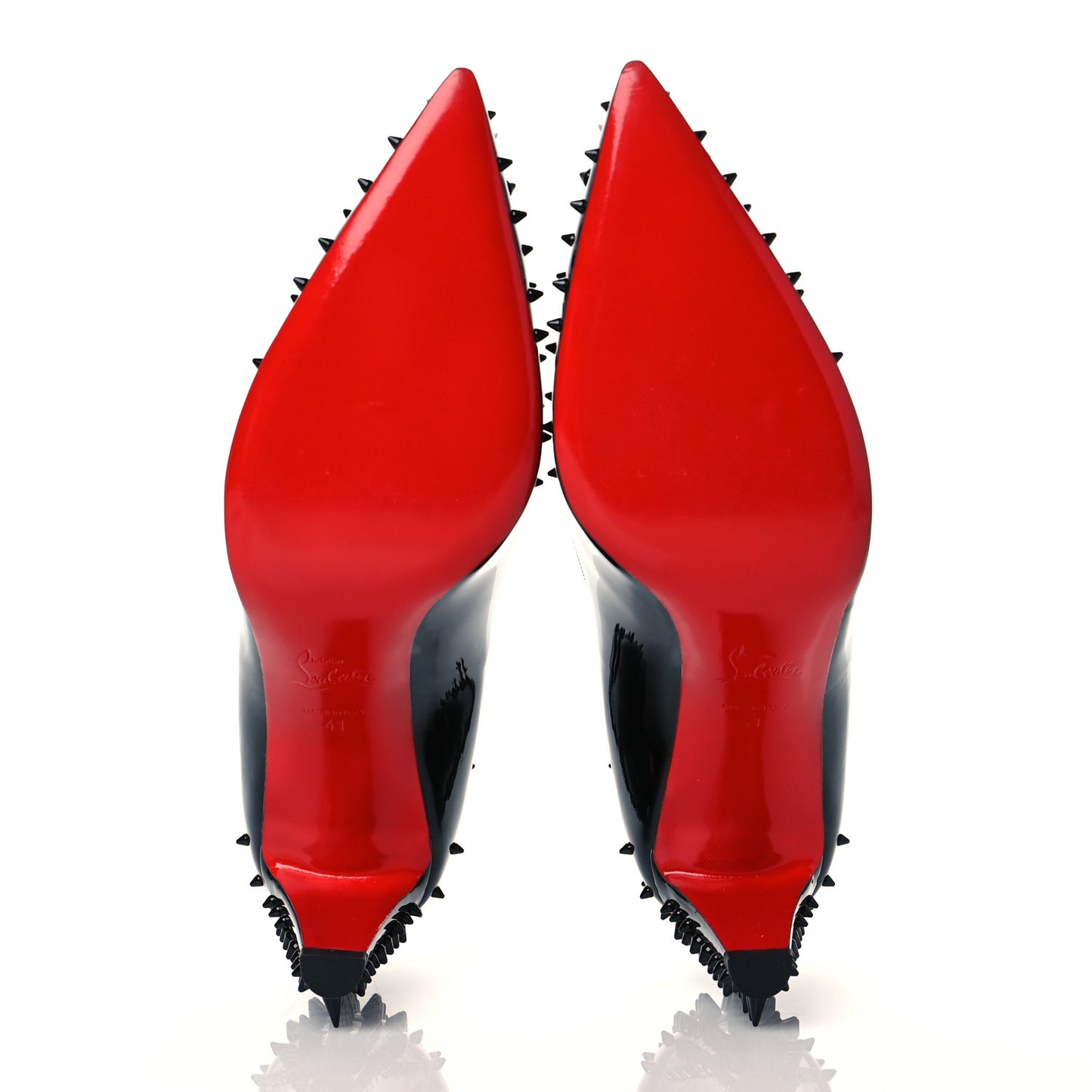 Patent Goldopump Spikes 70 Pumps 41 Black