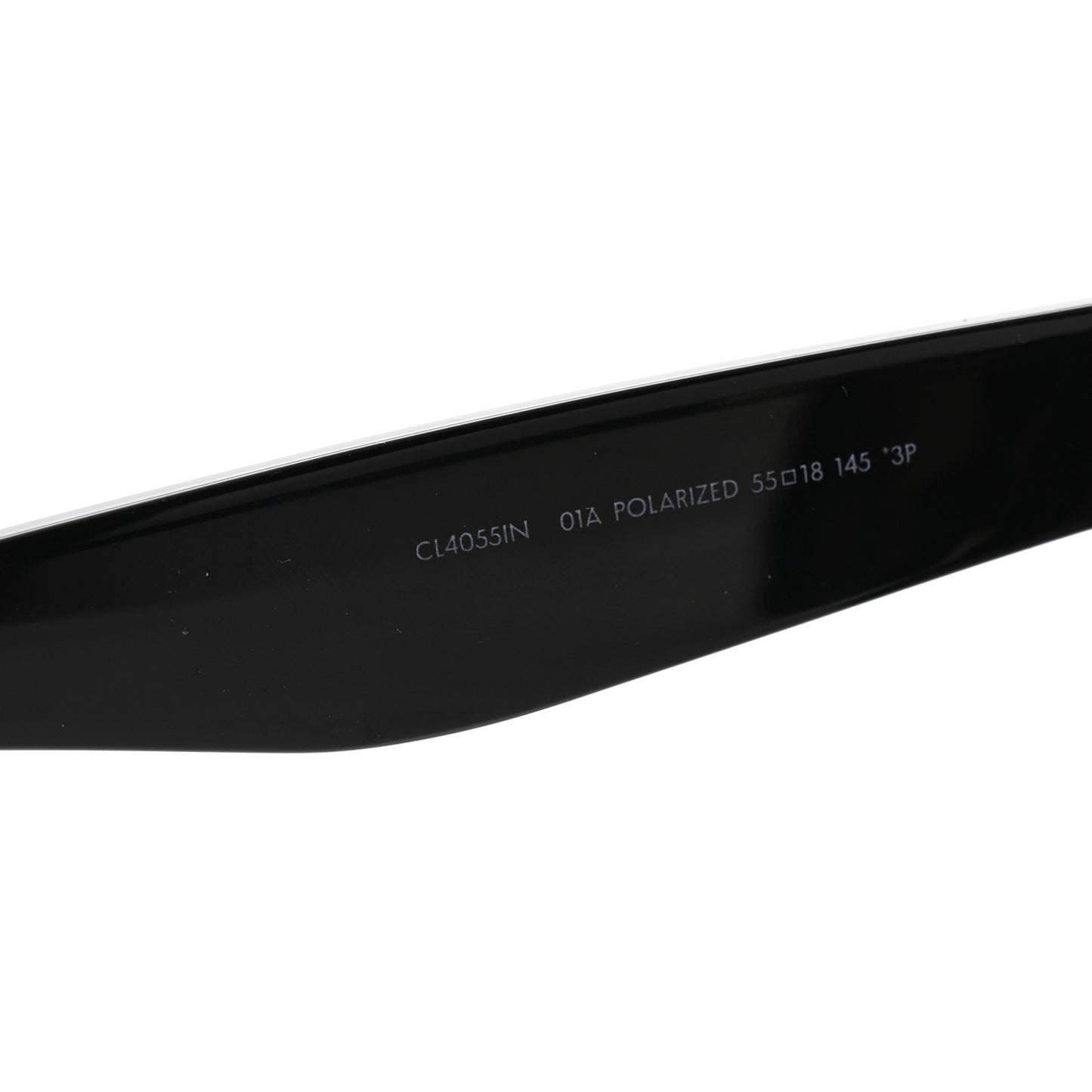 Acetate Polarized Oversized Sunglasses CL4055IN Black