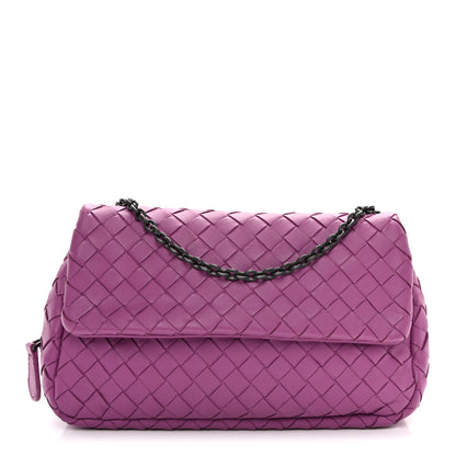 Bottega Veneta Nappa Intrecciato Small Chain Crossbody Corot 1 of 10