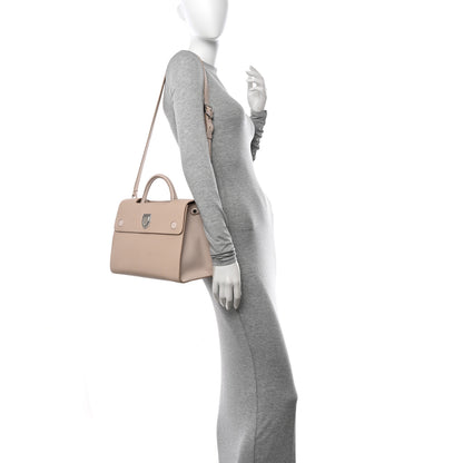 Christian Dior Grained Calfskin Medium Diorever Flap Tapioca 2 of 13