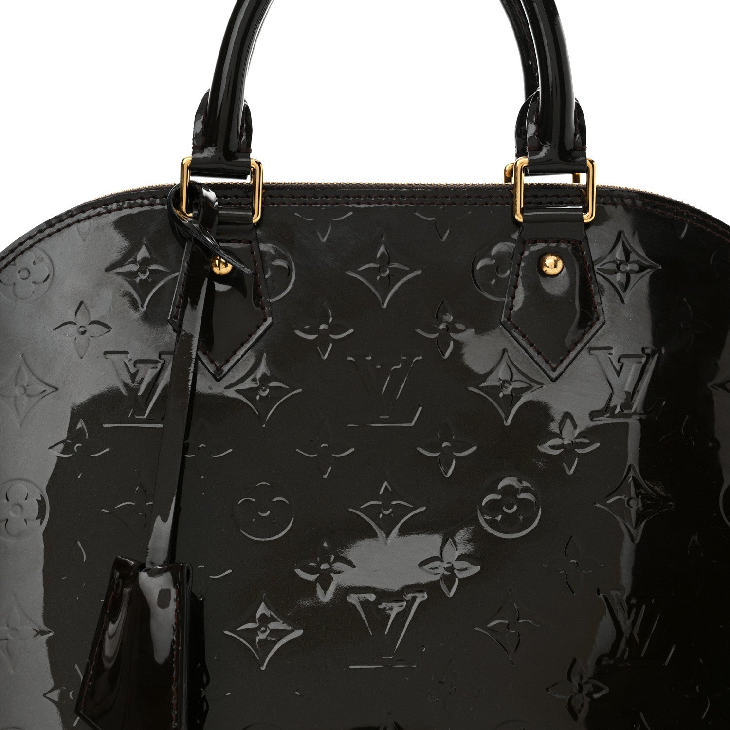 Louis Vuitton Vernis Alma PM  Terre D'Ombre 7 of 10