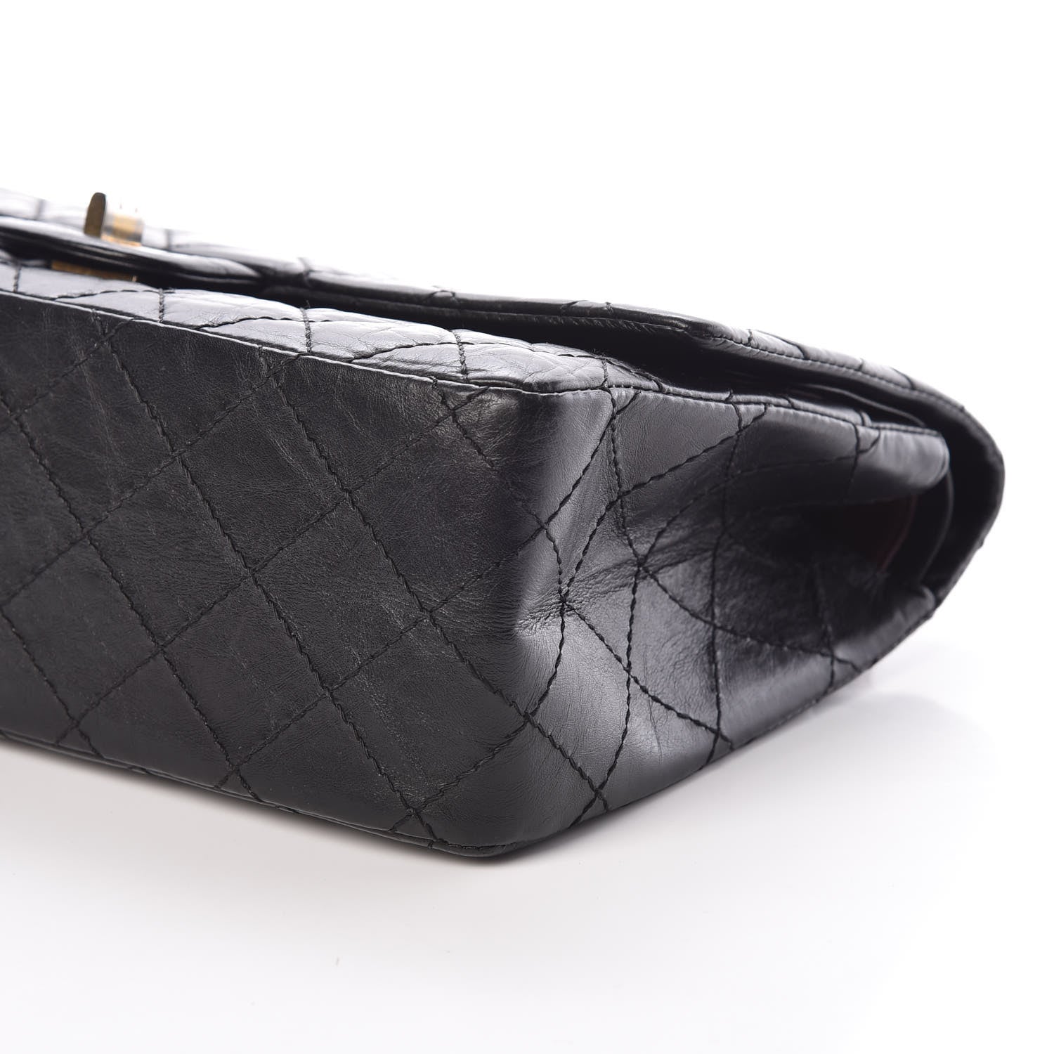 Chanel Aged Calfskin Quilted 2.55 Reissue 226 Flap Black 10 of 10
