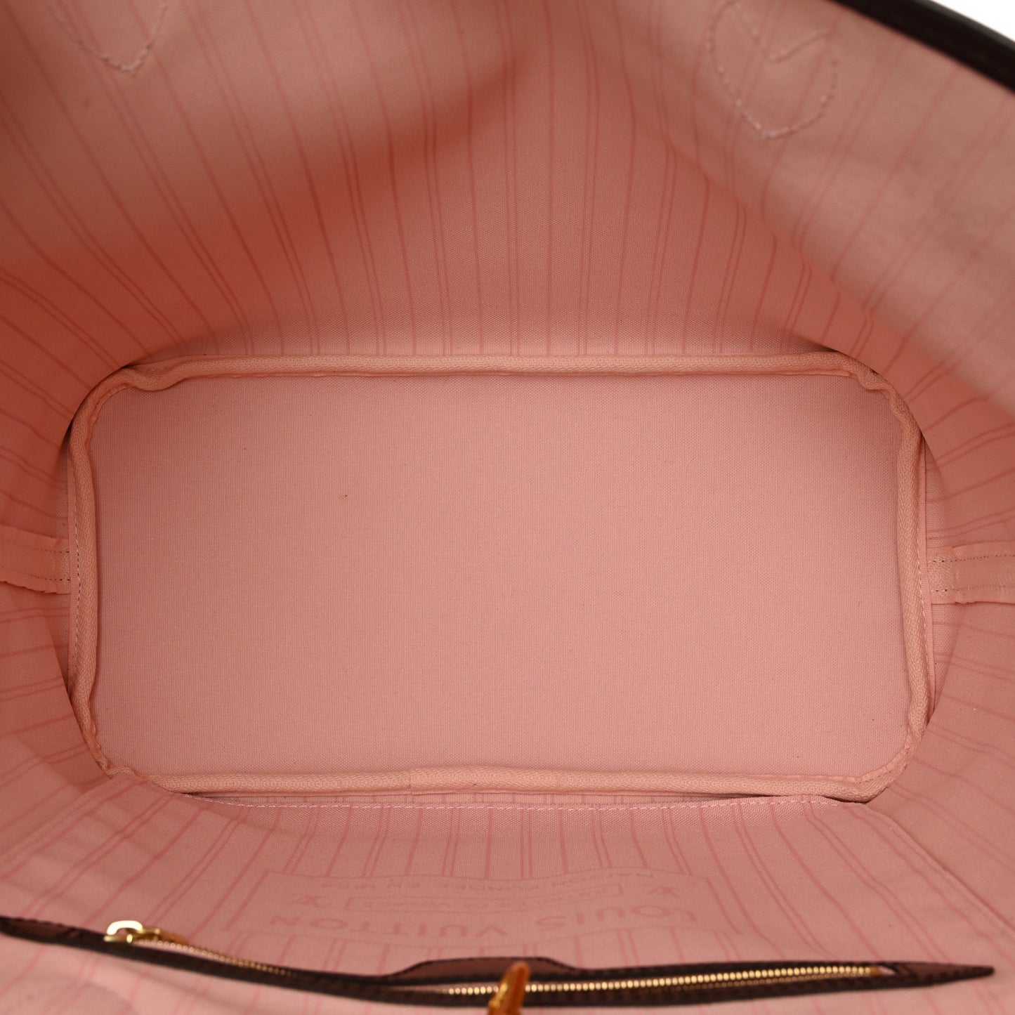 Damier Ebene Neo Neverfull MM Rose Ballerine
