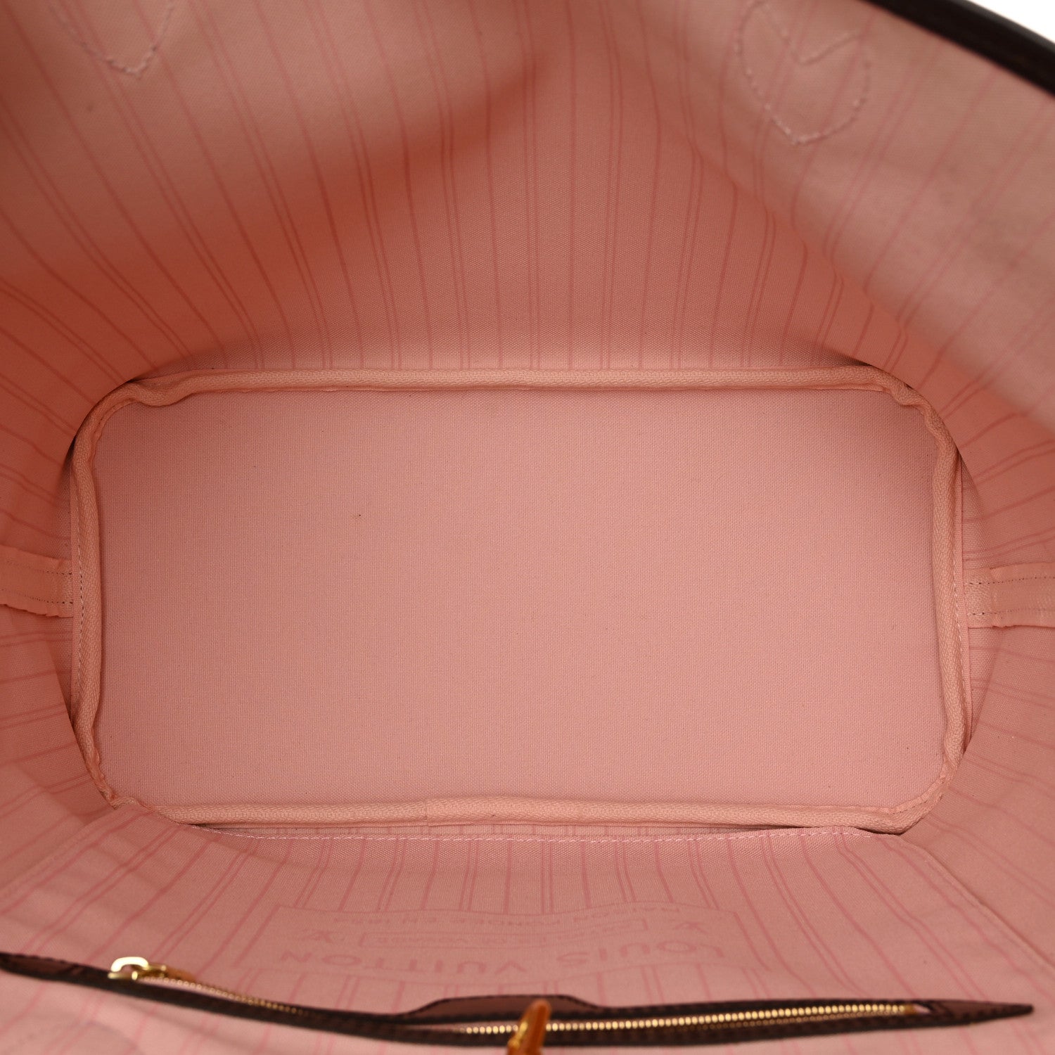 Louis Vuitton Damier Ebene Neo Neverfull MM Rose Ballerine 6 of 10