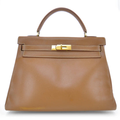 Hermes Epsom Kelly 32 Gold 1 of 8