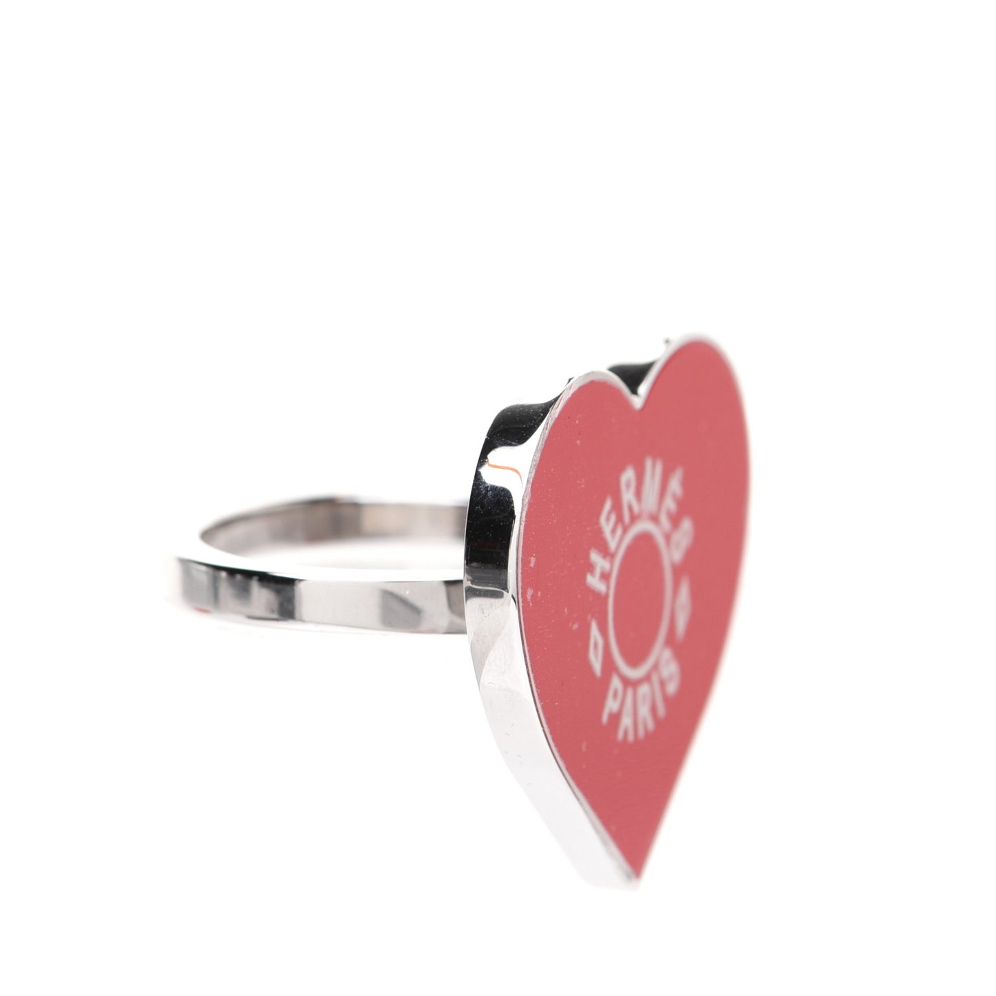 Palladium Coeur Scarf Ring Rouge