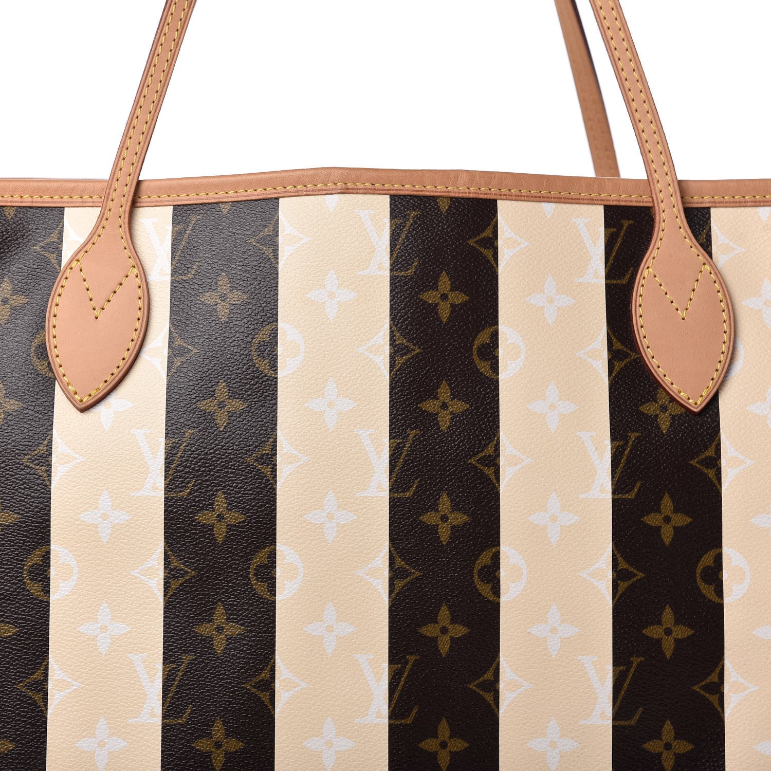 Louis Vuitton Monogram Rayures Neverfull XL 9 of 9