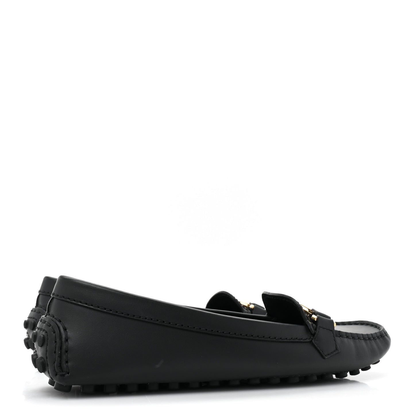 Calfskin Dauphine Loafers 36 Black