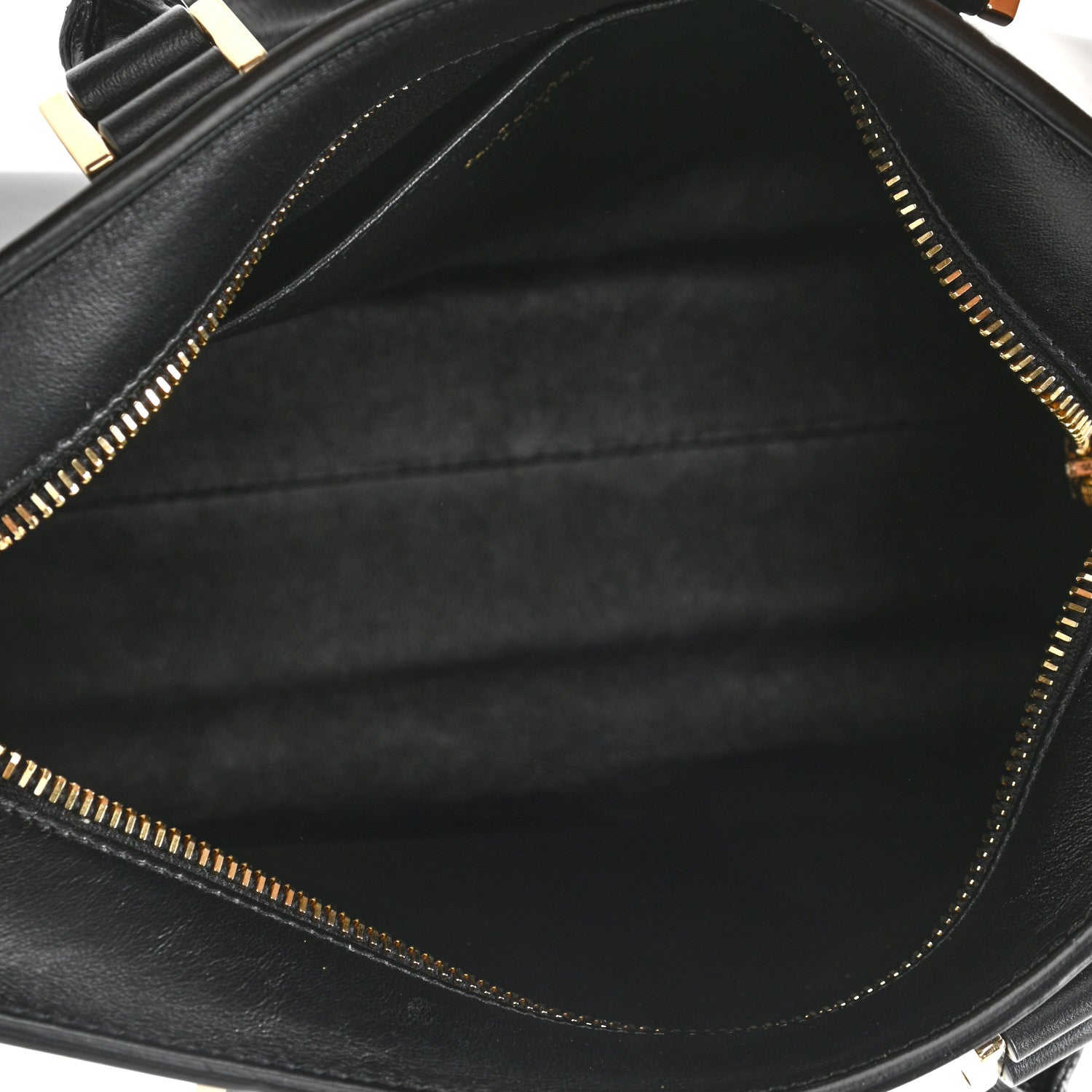 Saint Laurent Calfskin Monogram Baby Cabas Black 6 of 11