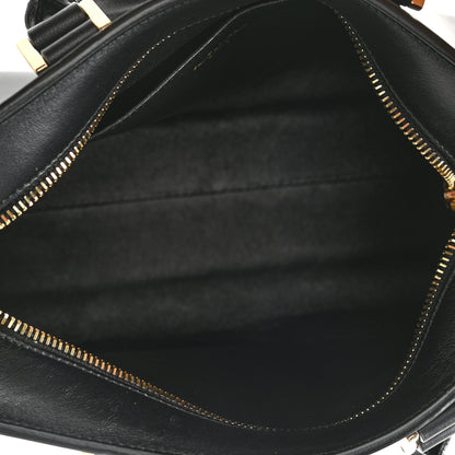 Saint Laurent Calfskin Monogram Baby Cabas Black 6 of 11