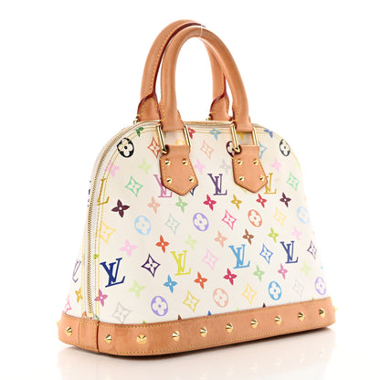 Louis Vuitton Monogram Multicolor Alma PM White 3 of 20