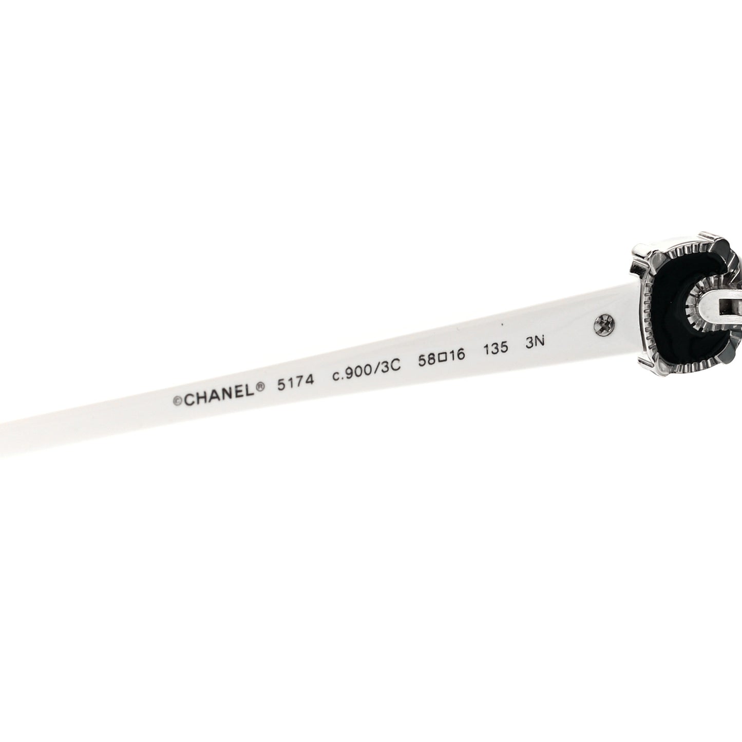 Acetate CC Sunglasses 5174 White