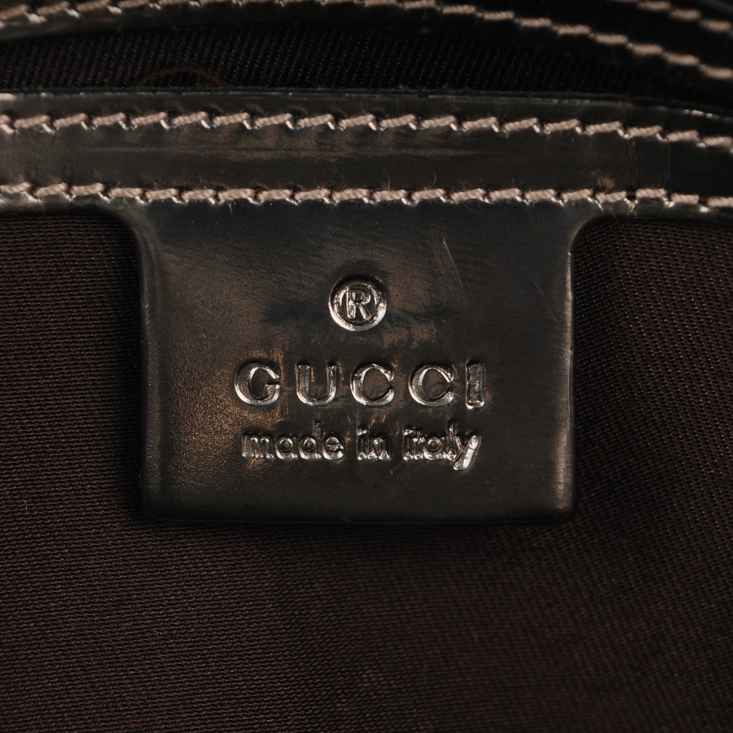 GG Plus Monogram Medium Joy Boston Pewter