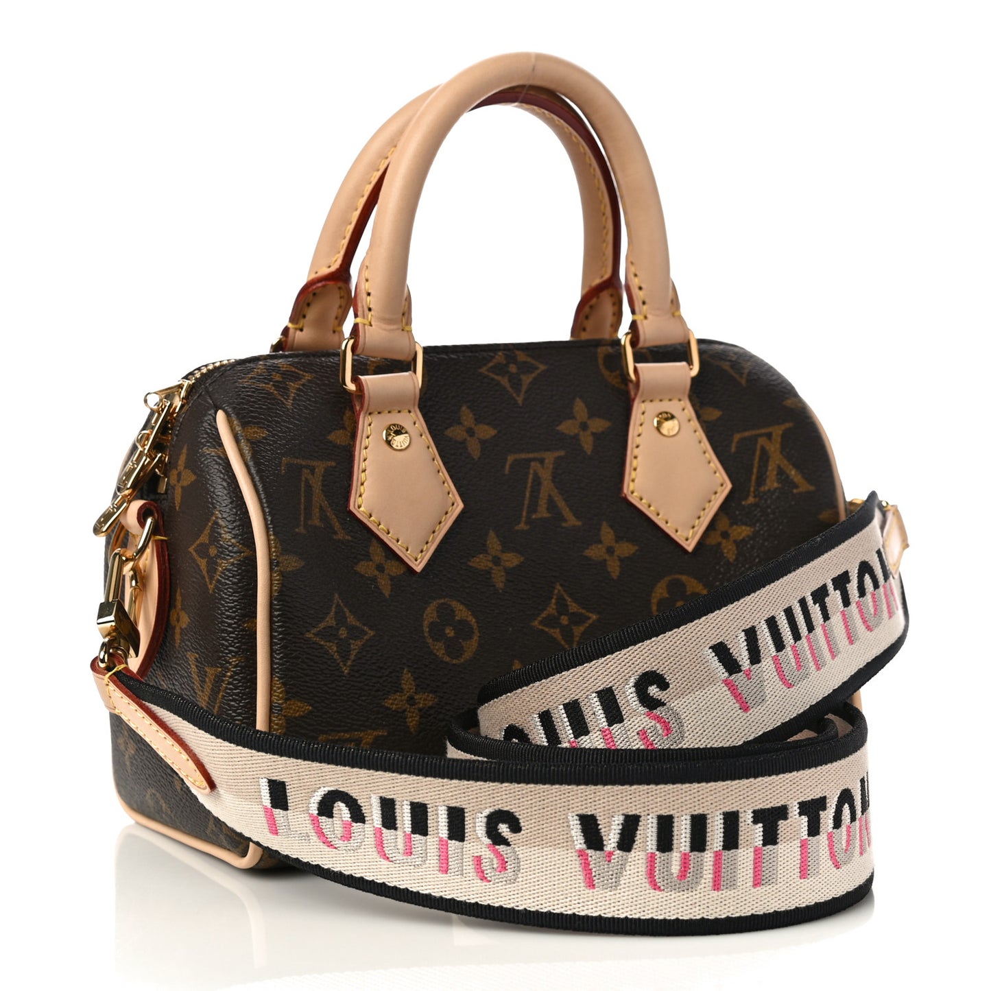 Monogram Speedy Bandouliere 20 Black