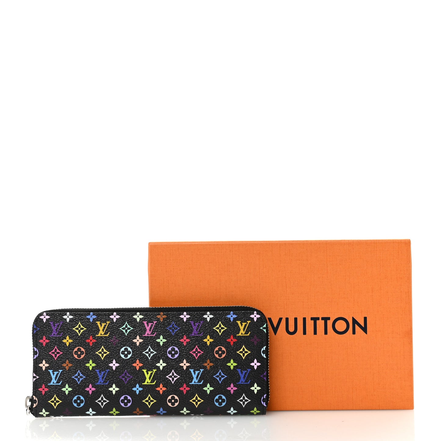 LV X TM Monogram Multicolor Clemence Wallet Black