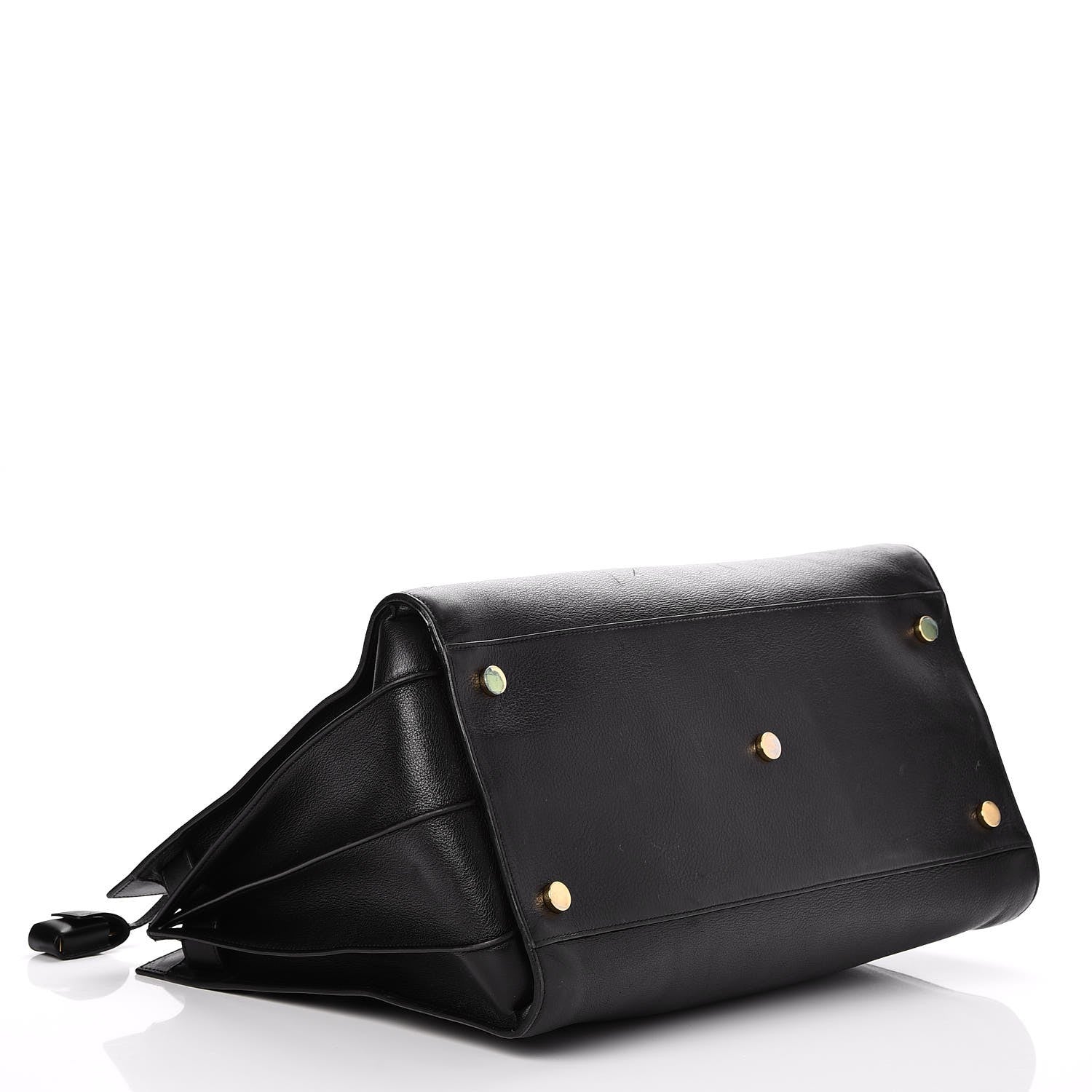 Saint Laurent Calfskin Large Sac De Jour Carryall Black 4 of 8