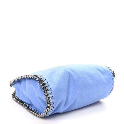 Stella McCartney Shaggy Deer Mini Falabella Fold Over Tote Cerulean 3 of 8