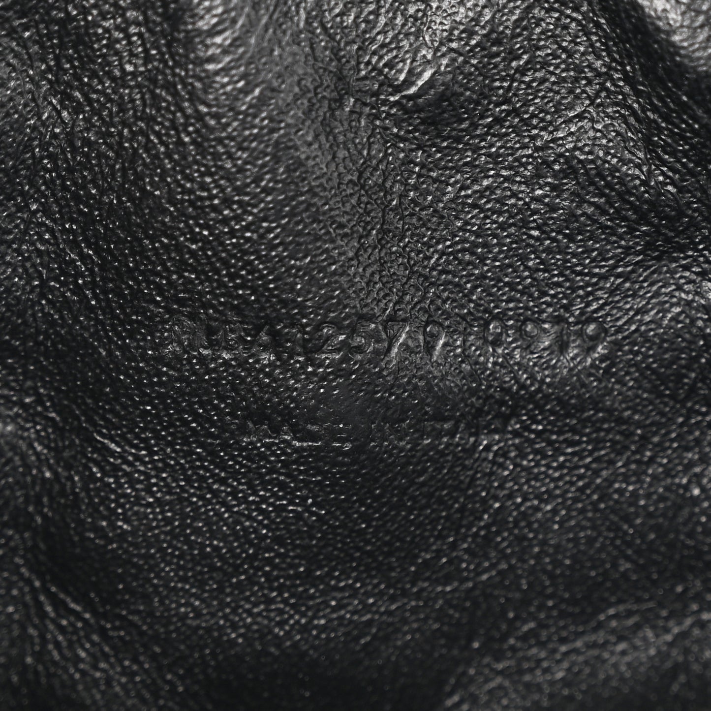 Grain De Poudre Matelasse Monochrome Monogram Mini Lou Camera Bag Black