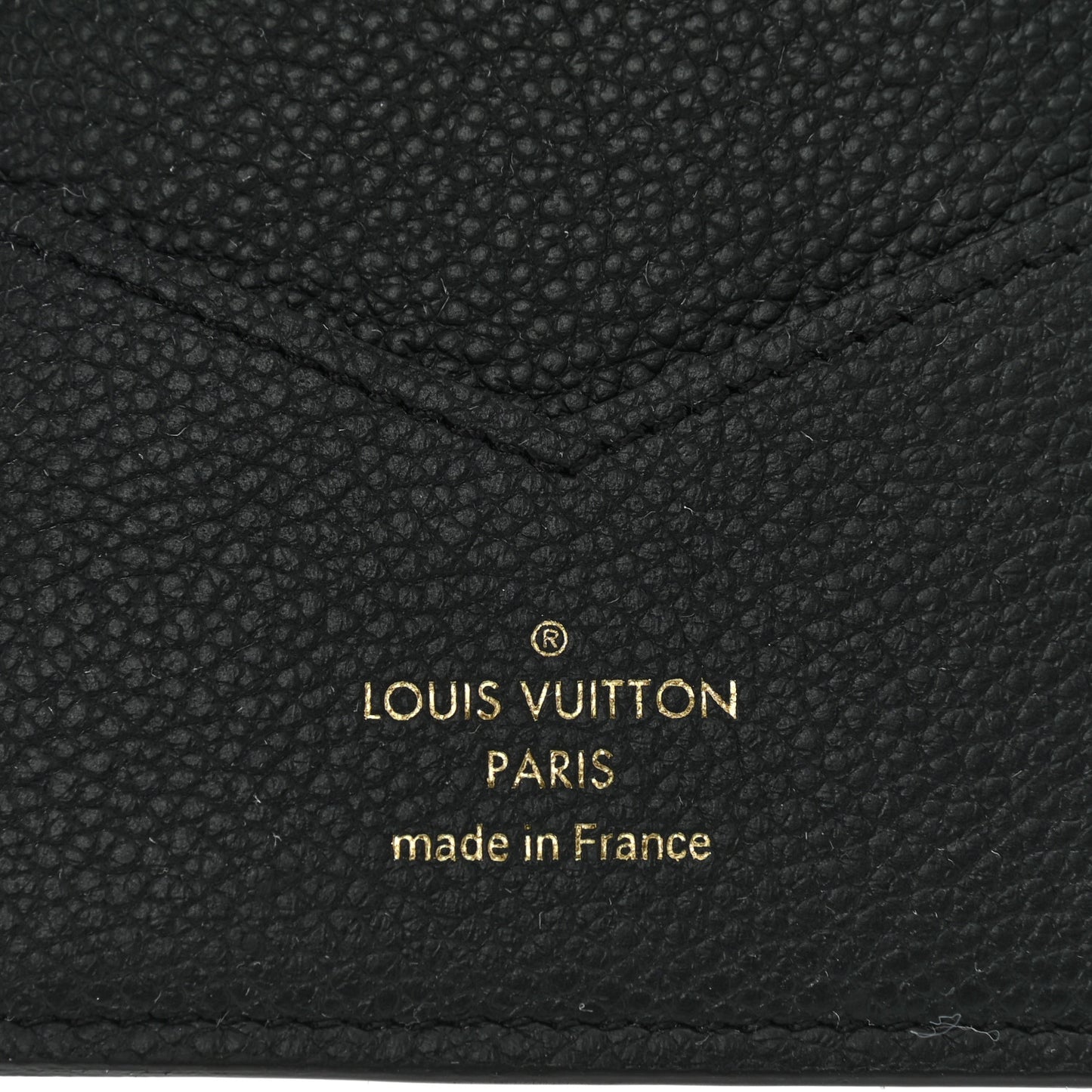 Empreinte Monogram Passport Cover Black