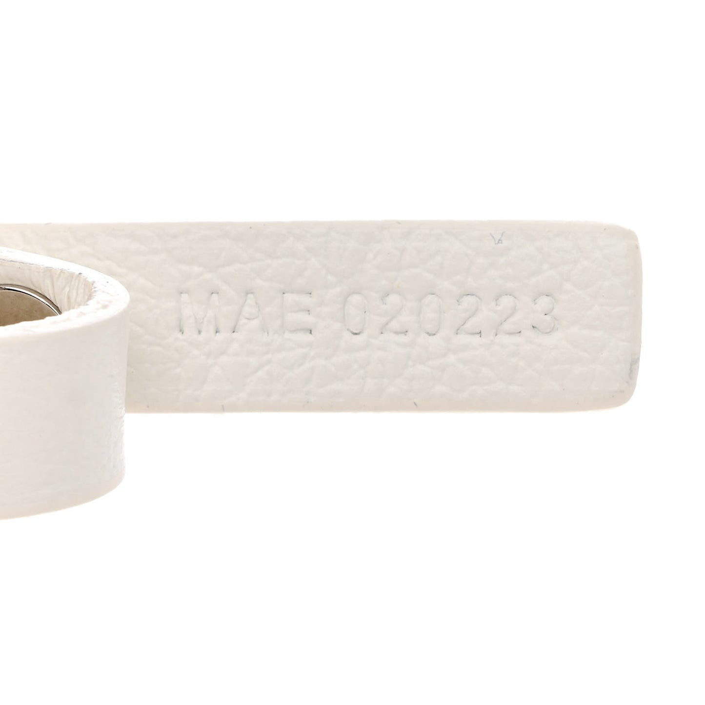 Goyardine Saint Louis Claire Voie PM White Opaline