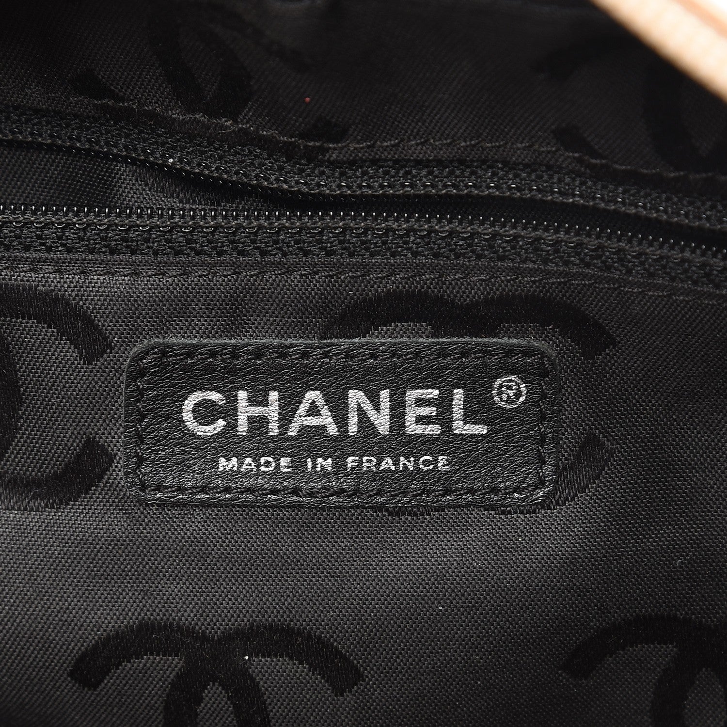 Chanel Calfskin Quilted Large Cambon Bowler Beige Black 6 of 17
