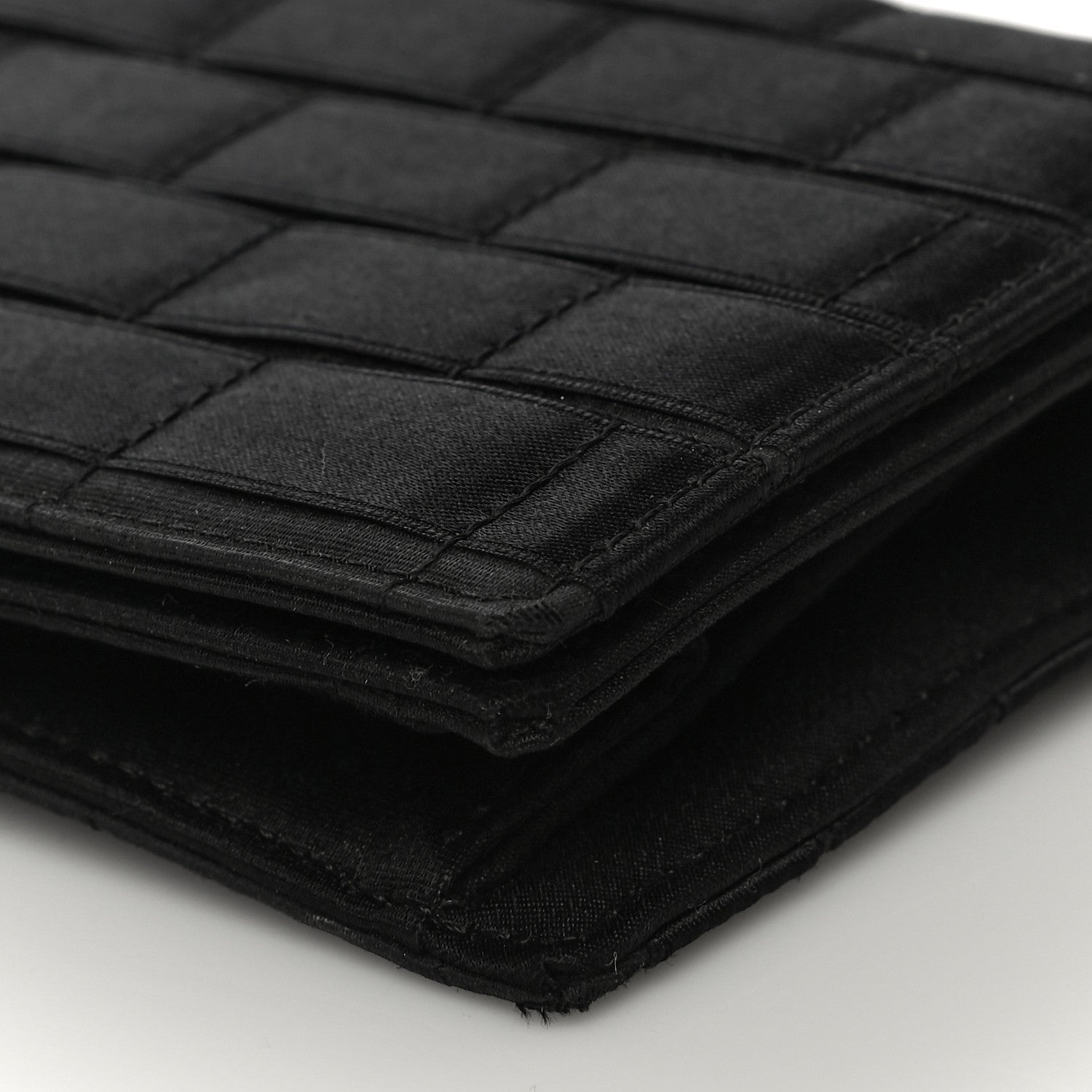 Chanel Satin Ribbon Evening Clutch Black 9 of 13