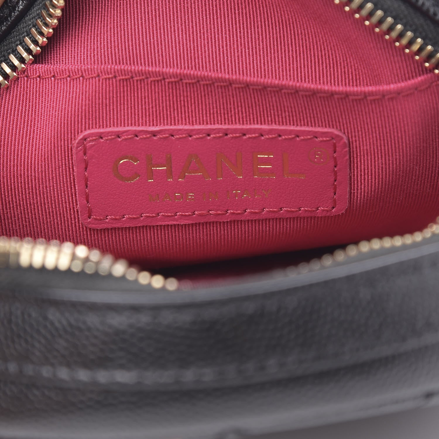 Chanel Caviar Quilted Small Round Bag With Chain Black 6 of 11