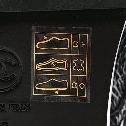 Chanel Shiny Calfskin Velvet Pearl Combat Short Boots 38 Black 7 of 14