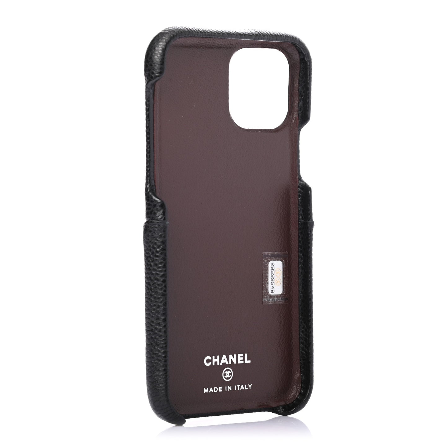Caviar Quilted iPhone XI Pro Case Black