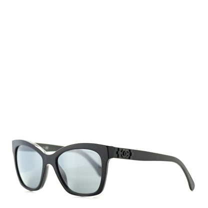 Chanel Acetate CC Butterfly Signature Sunglasses 5313 Black 1 of 6
