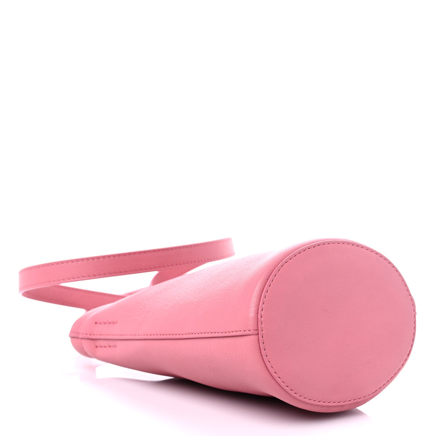Mansur Gavriel Pebbled Calfskin Mini Zip Bucket Bag Pink 3 of 11
