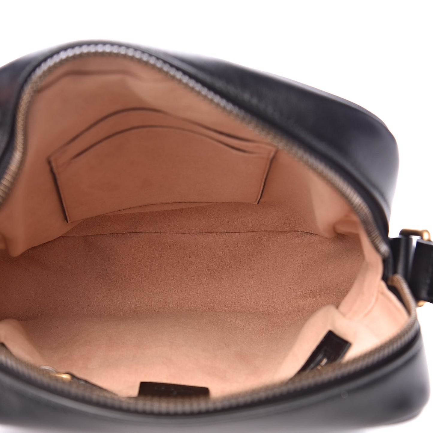 Calfskin Matelasse GG Marmont Travel Bag Black