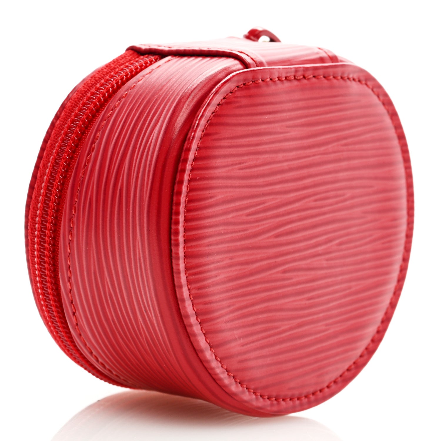 Louis Vuitton Epi Ecrin Bijoux 8cm Jewelry Box Case Castillan Red 3 of 6