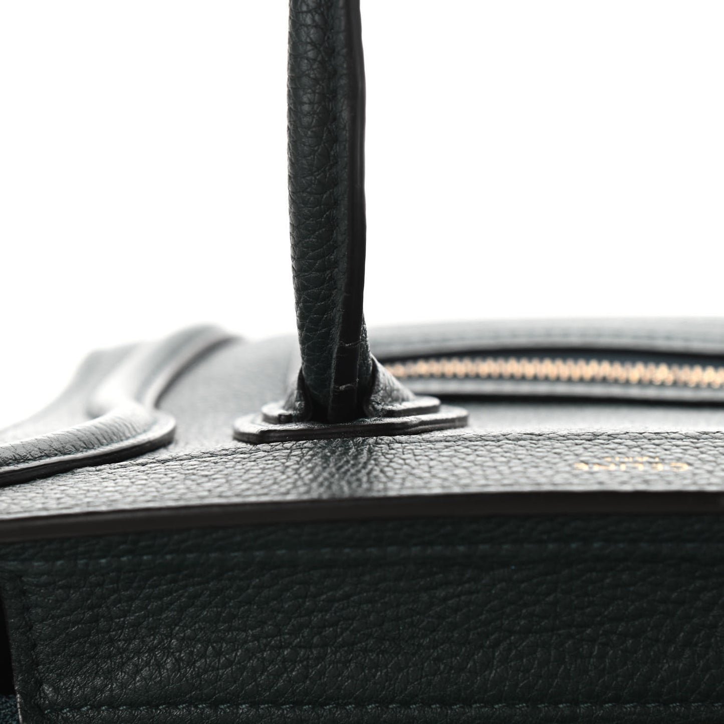 Drummed Calfskin Nano Luggage Amazone