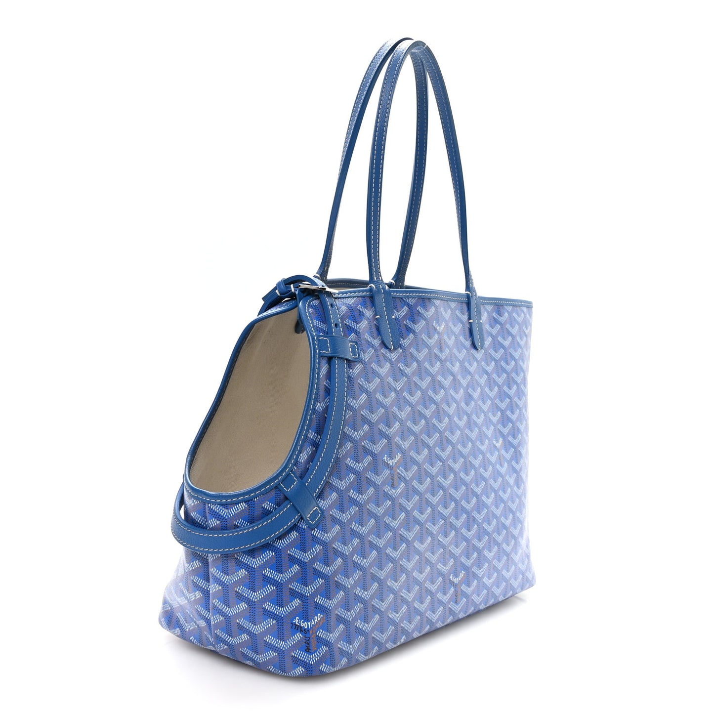 Goyardine Chien Gris Bag  Sky Blue