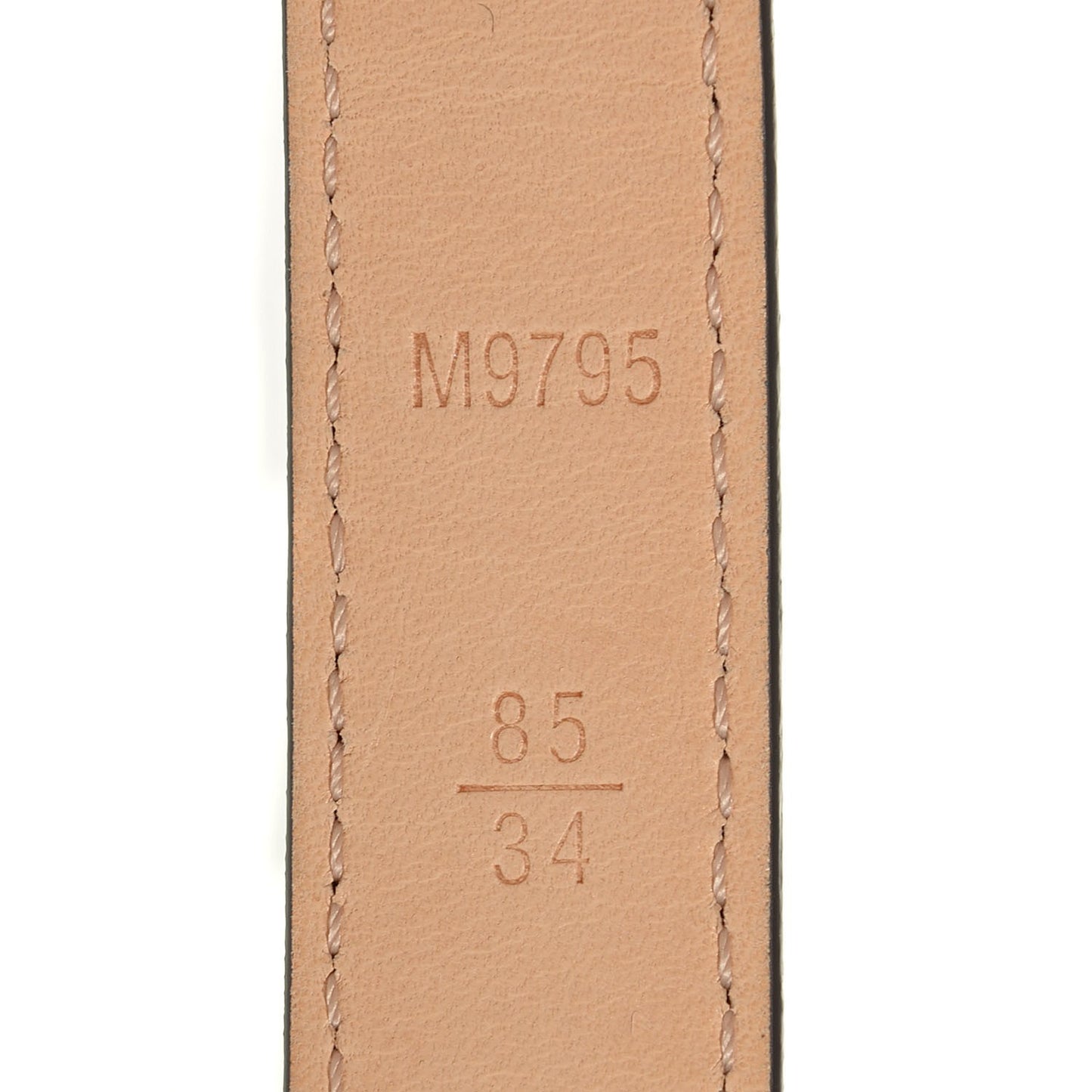 Suede Pepite Belt 85 34