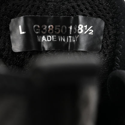 Chanel Suede Calfskin Mixed Fibers CC Sneakers 38.5 Black 6 of 9